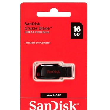 Sandisk Cruzer Blade 16GB Sandisk portable memory