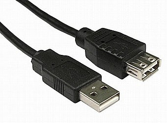 USB cable extension male to female 1.5M