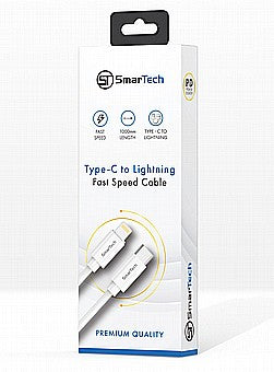 Type-C cable for Lightning (Apple) 1 meter long - model ST501 from SmarTech