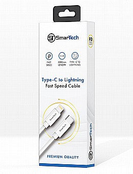 Type-C to Lightning cable 2 meters long - model ST501 from SmarTech