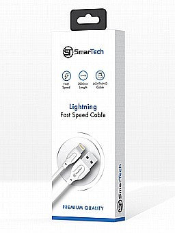 כבל טעינה USB ללייטנינג אורך 2 מ' SmarTech