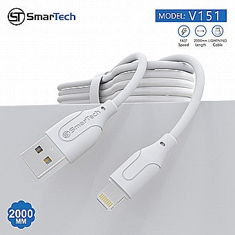כבל טעינה USB ללייטנינג אורך 2 מ' SmarTech