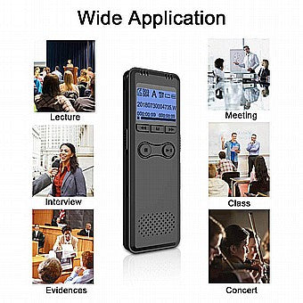 מקליט קול איכותי זיכרון מובנה 32GB