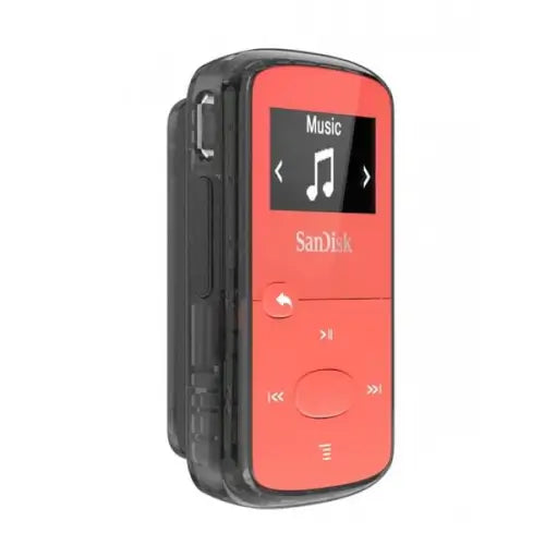 נגן SANDISK MP3 8GB עם אוזניות תוך-אוזן חוטיות