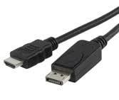 כבל HDMI TO DP-DISPLAY PORT באורך מטר וחצי TopX