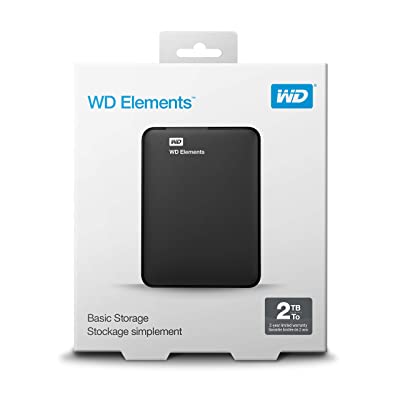 Western Digital Elements Portable 2TB כונן קשיח חיצוני