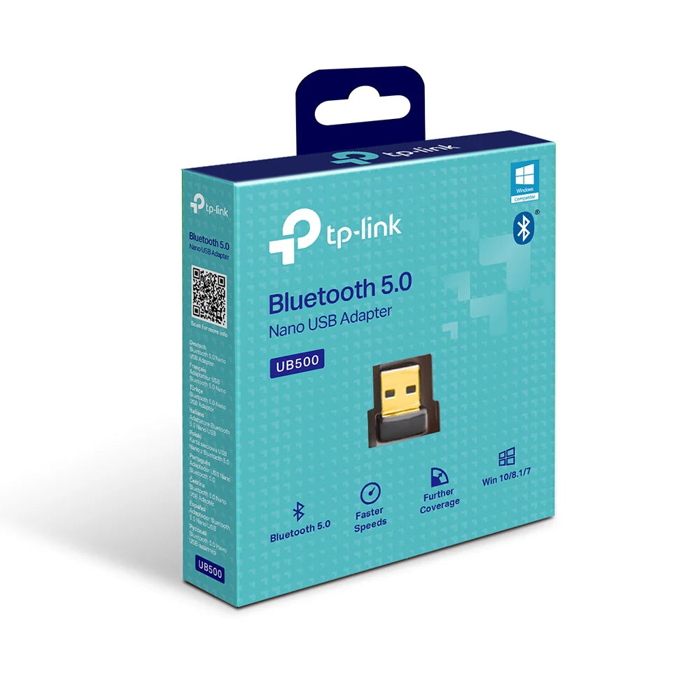 מתאם בלוטוס למחשב TP-Link UB500 Bluetooth 5.0 USB