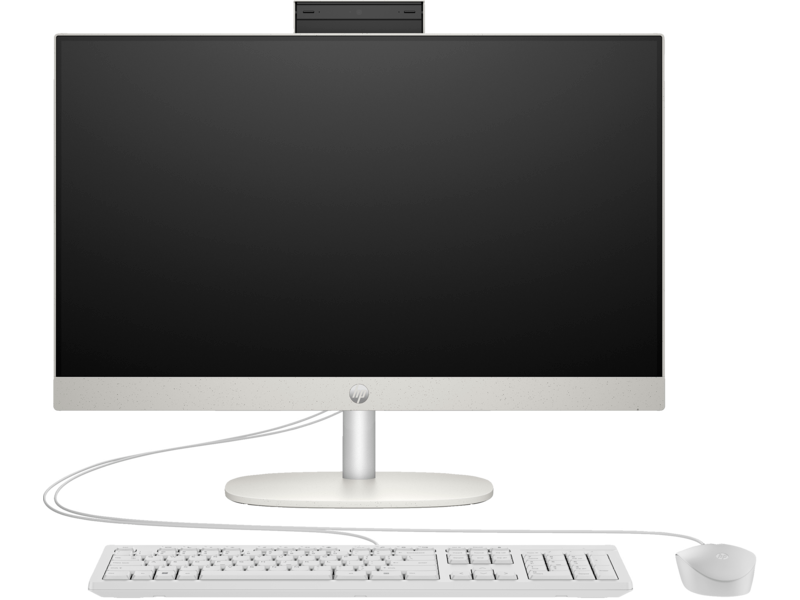 מחשב שולחני HP AIO 24" I5-1335 | 16GB | 512GB SSD צבע כסוף - ללא מערכת הפעלה