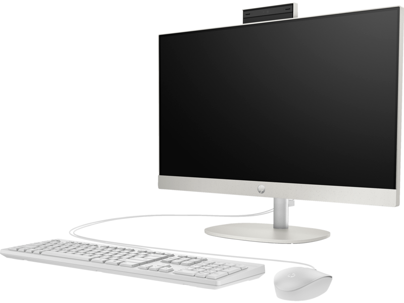 מחשב שולחני HP AIO 24" I5-1335 | 16GB | 512GB SSD צבע כסוף - ללא מערכת הפעלה