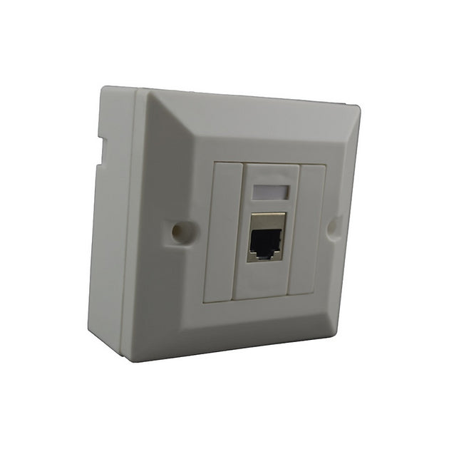 קופסת רשת למחשב על הטיח RJ45 CAT5