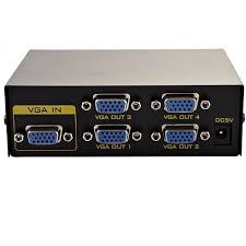מפצל VGA ל- 4 מסכים 150MHz VGA-1504