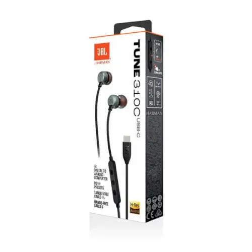 JBL In Ear Tune T310C in-ear wired headphones