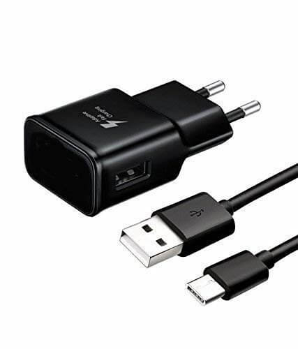 Original Samsung wall charger 15W with Type-C cable (in the black package) - Sunny