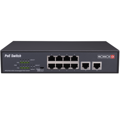 רכזת רשת 8 פורטים PROVISION POE 10/100