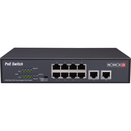רכזת רשת 8 פורטים ProVision PoES-08120GC+2GI GIGA